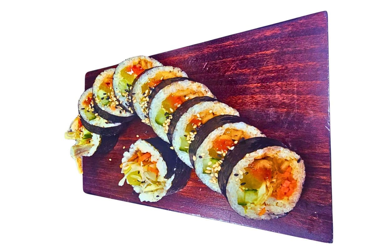 Spicy Fish Cake Kimbap (10pcs)