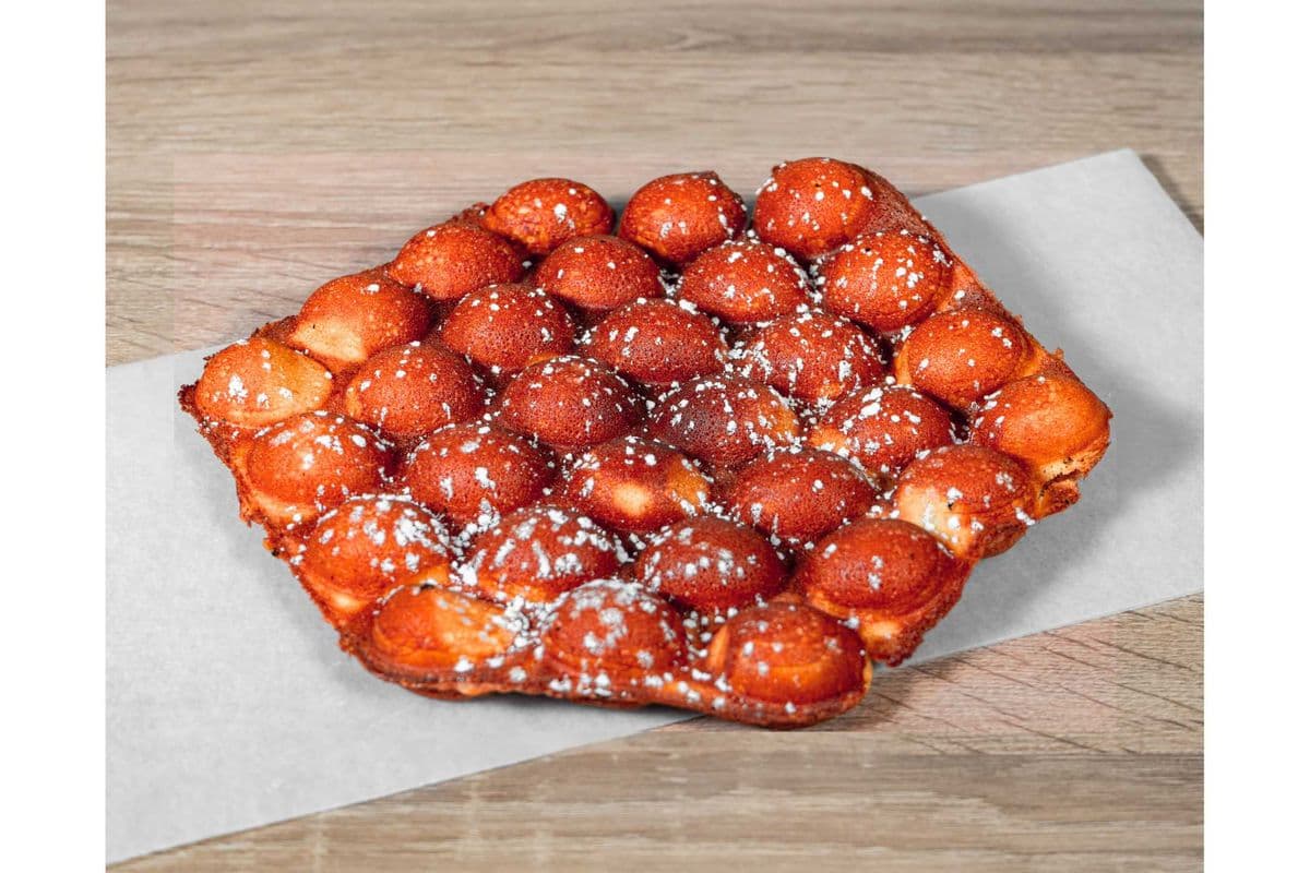 Egg Waffle - Strawberry