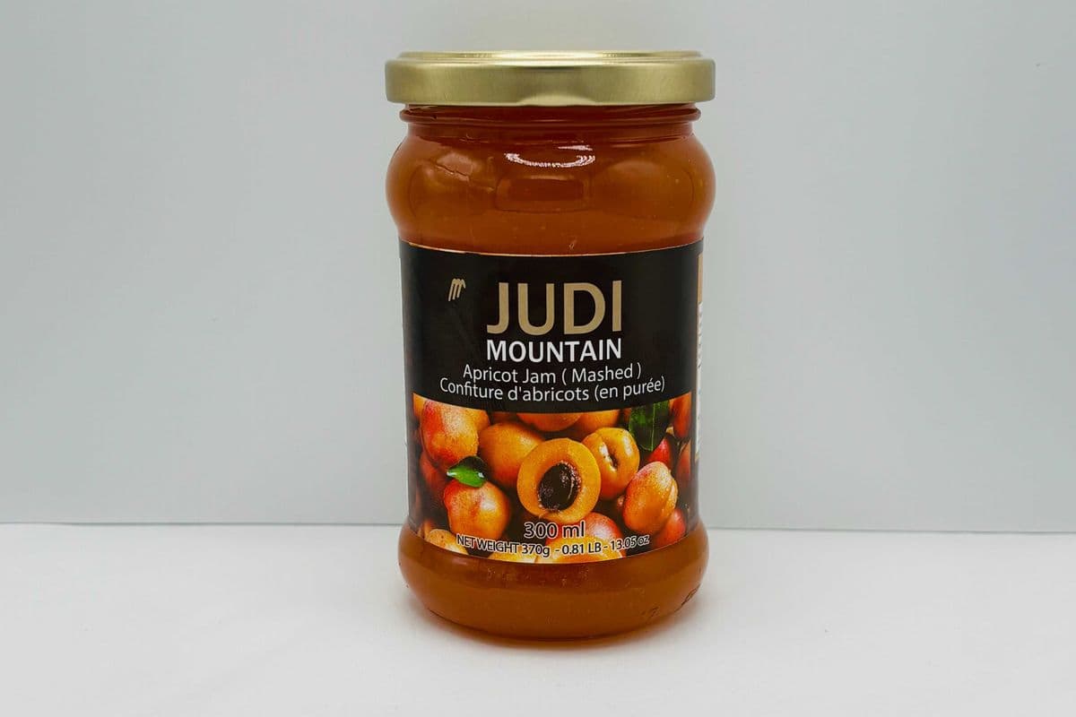 Judi Mountain Apricot Jam, 370 Grams (300ml)