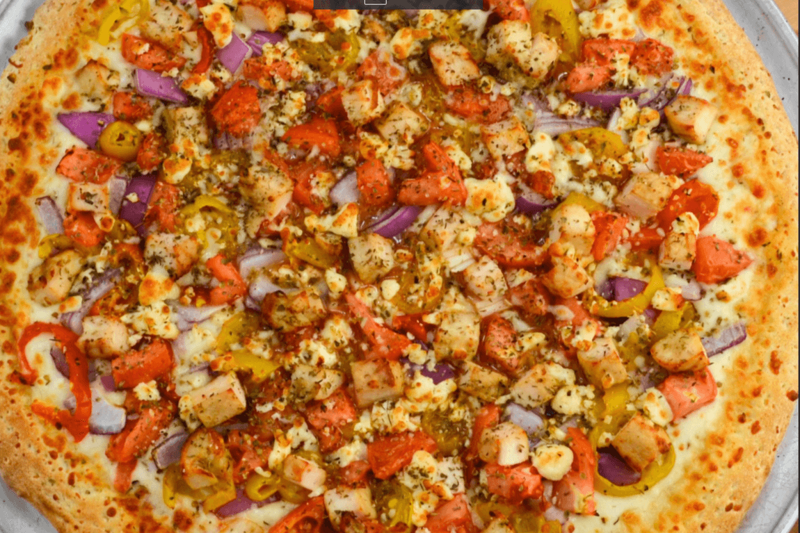 Large Mediterranean Pizza