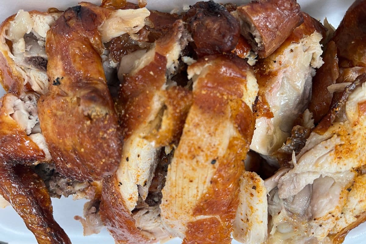59. BBQ Chicken (Half)