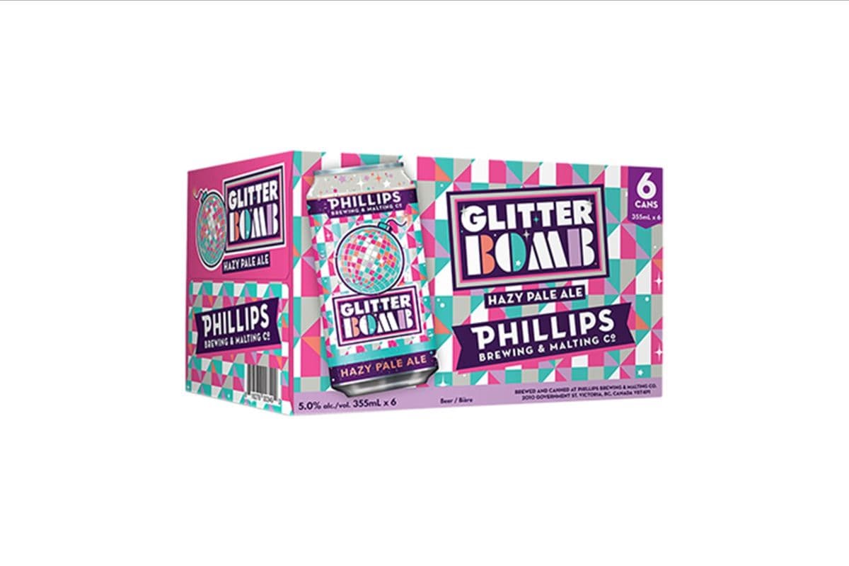 Phillips Glitter Bomb Hazy (8 x 355ml)