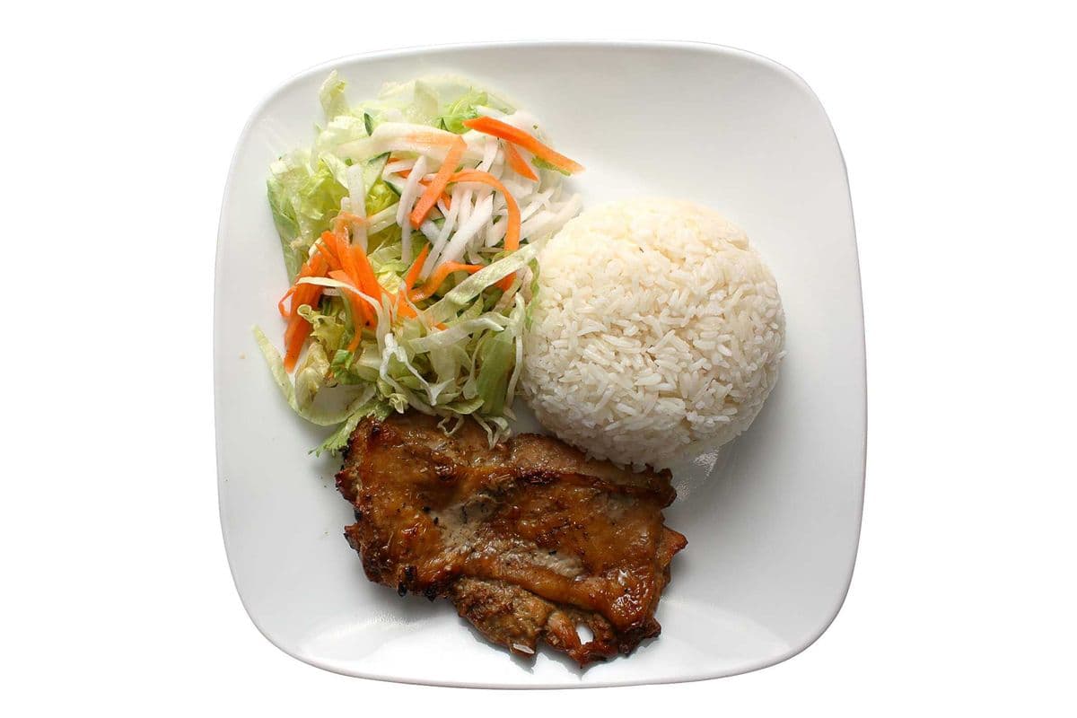 40. Grilled Lemongrass Chicken Rice
