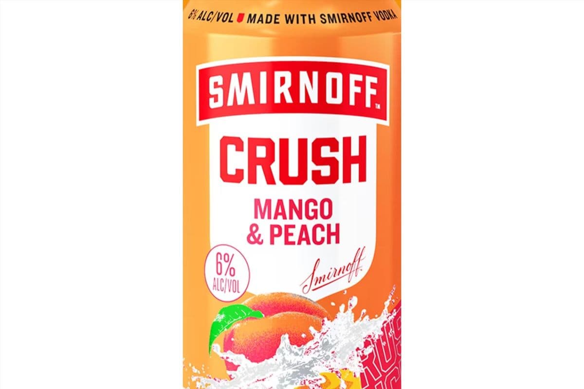 Smirnoff Crush Mango Peach (6 x 355 ml)