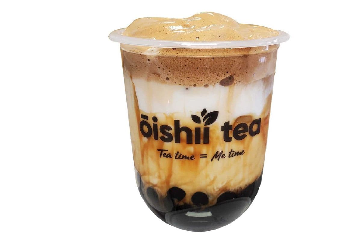Pearl Milk with Coffee Foam, Large