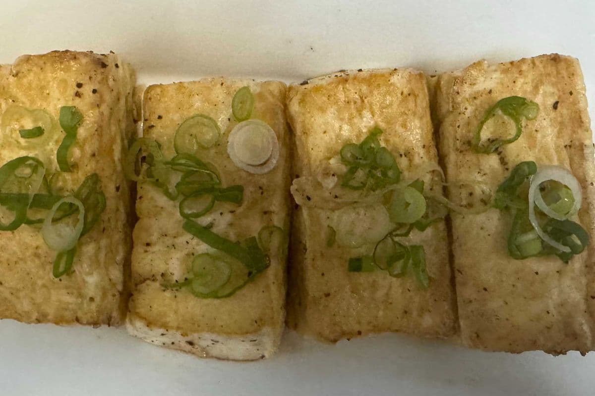P17) Tofu Steak with Teriyaki Sauce (4pcs)