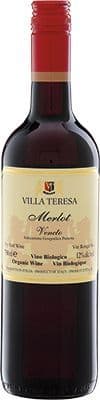 Villa Teresa Organic Merlot, 750 ml