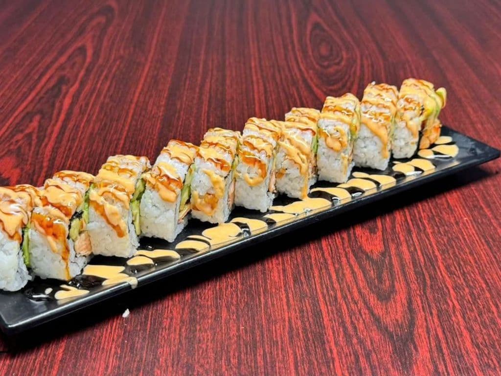 Salmon Teriyaki Roll 10pcs