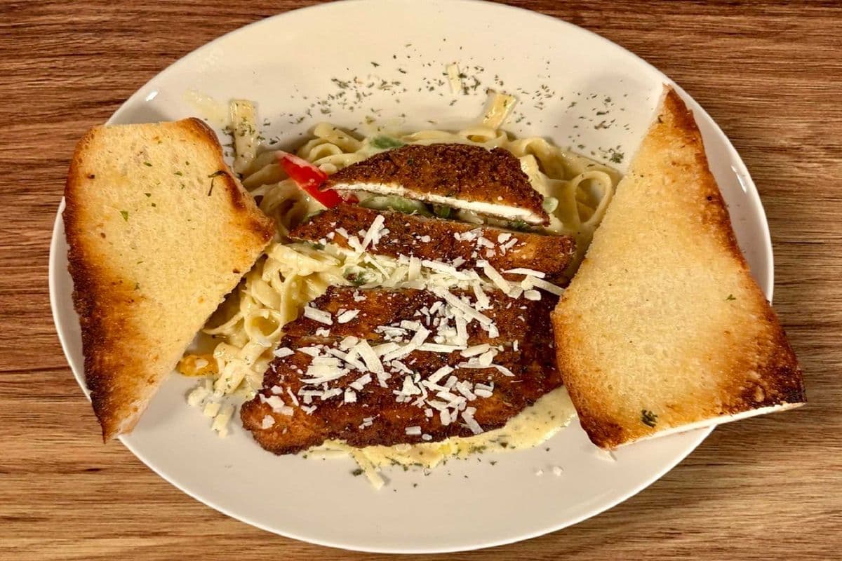Crispy Lemon Chicken Pasta