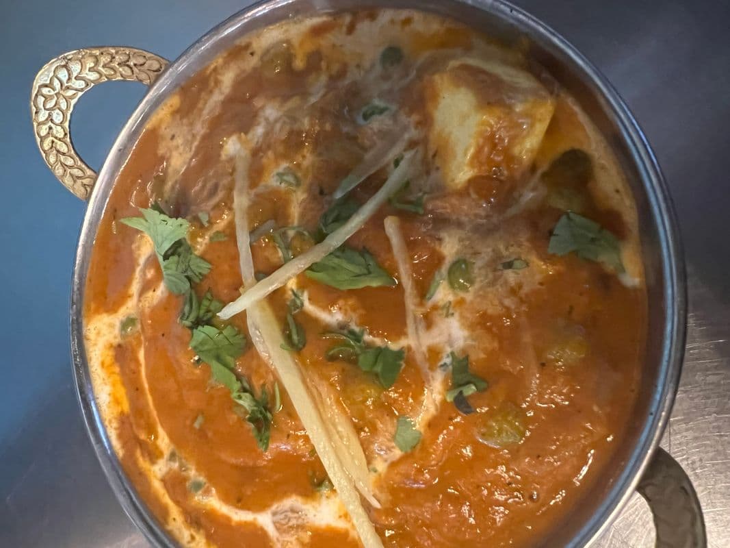 Peas and Paneer