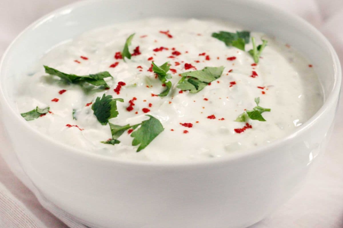 Vegetable Raita