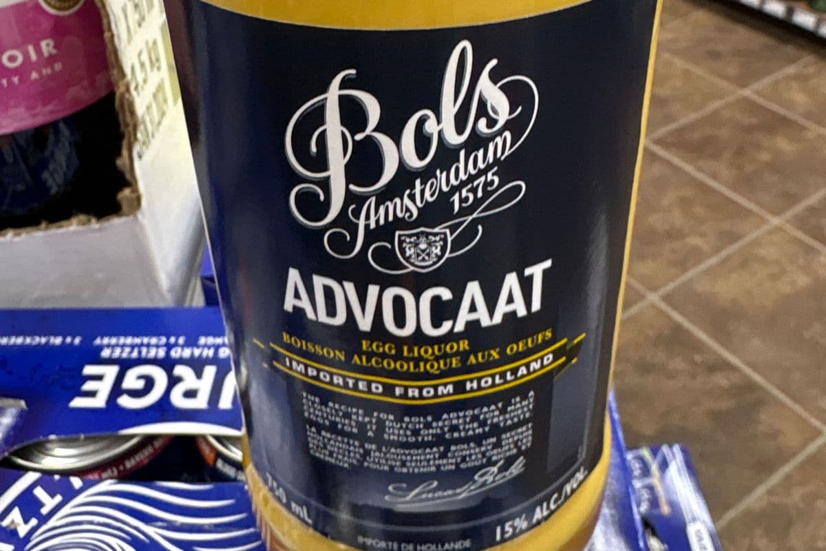 Bols advocaat egg liquor (1 x 750 ml)
