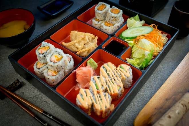 Spicy Maki Bento Box