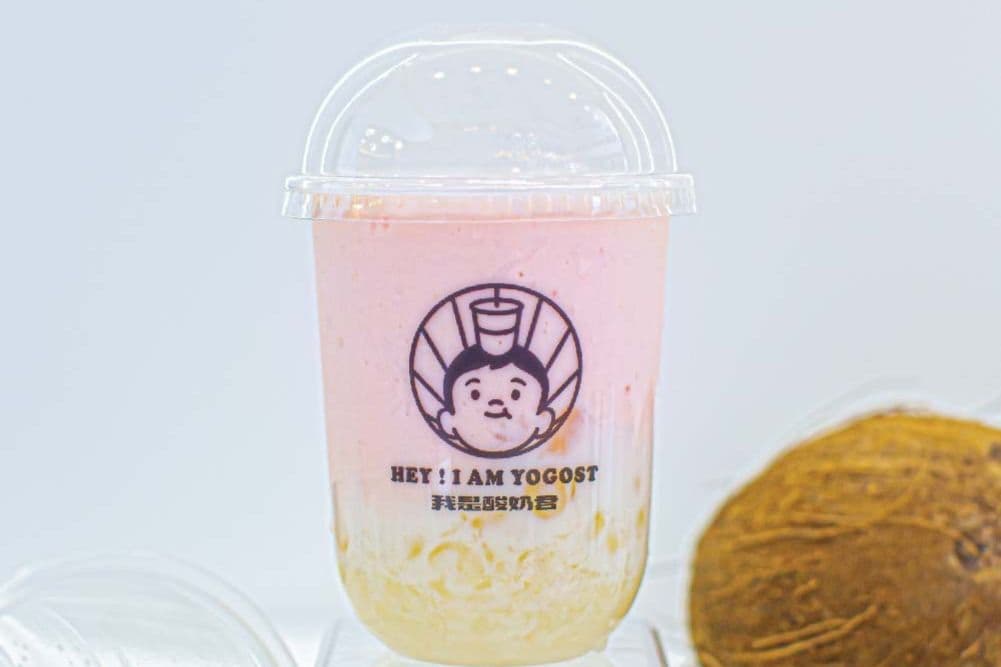 Peach Coconut Yogurt 生椰桃桃