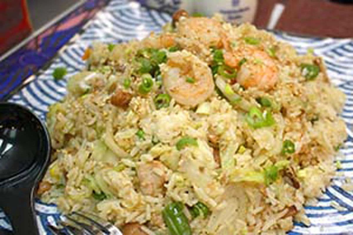 Prawn and Chicken Fried Rice