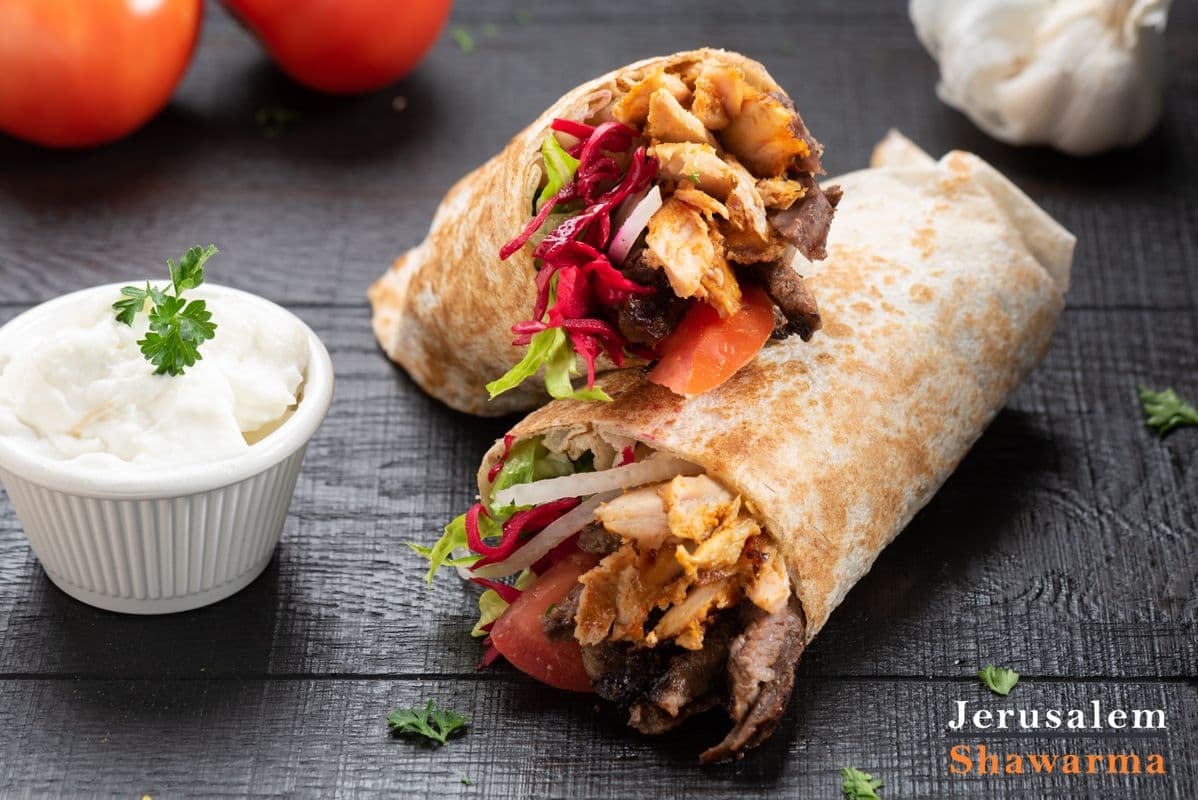 Mixed Shawarma Wrap