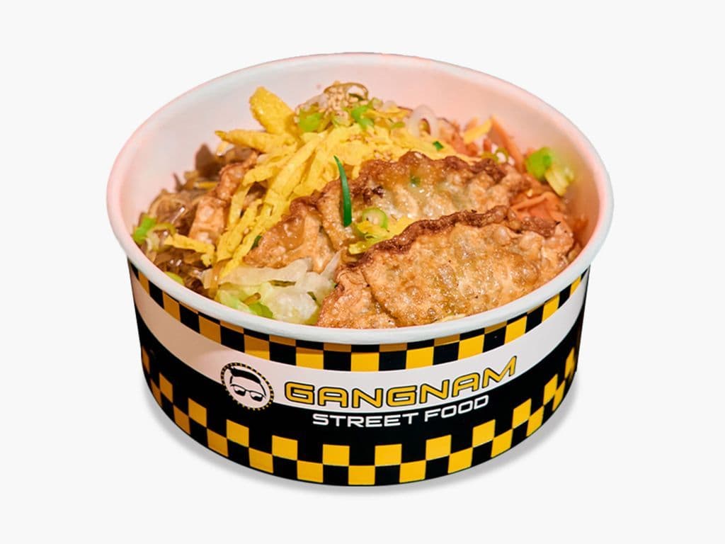 Vegetable Mandu Rice Bowl 야채만두 라이스볼
