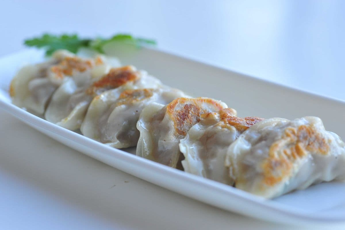 Pan-Fried Pork Dumplings (6 pcs)
