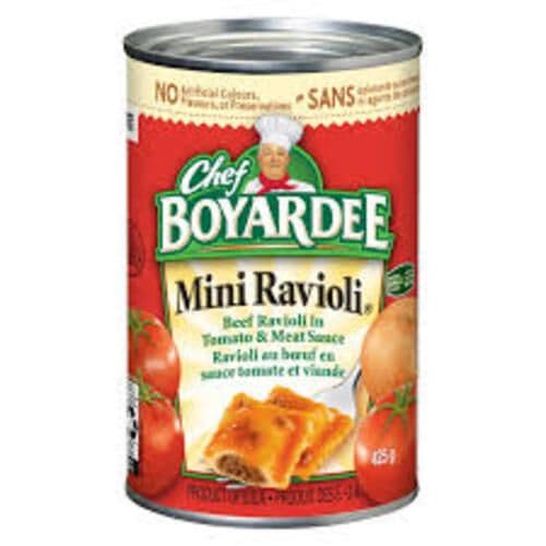 Chef Boyardee Ravioli Mini 425g / Chef Boyardee Mini Beef Ravioli 425g