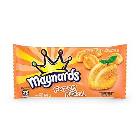 Maynards Fuzzy Peach 64g