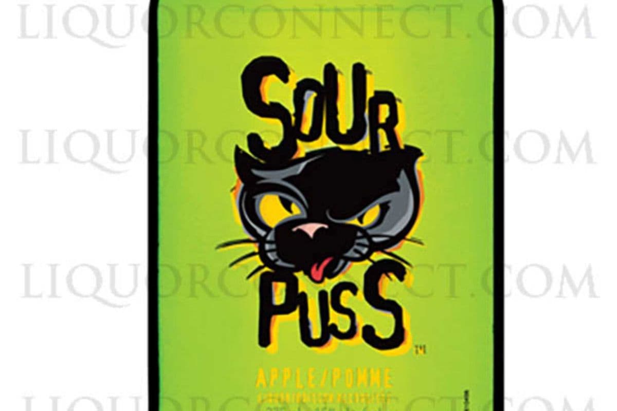 Sour Puss - Sour Apple (Green) (1 x 375ml Bottle)