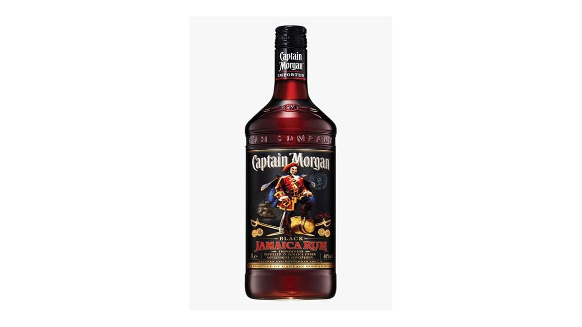 Captain Morgan dark rum (750 ml) (1 x 750ml)