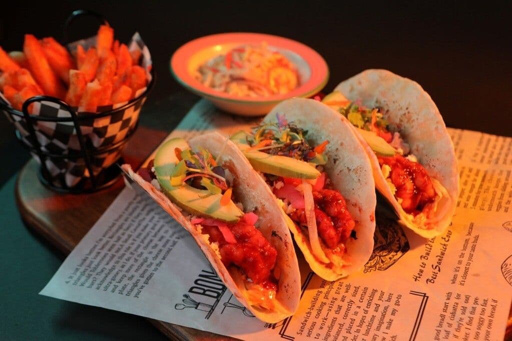 Tacos De Camarones Gigantes / Tacos De Camarones Gigantes