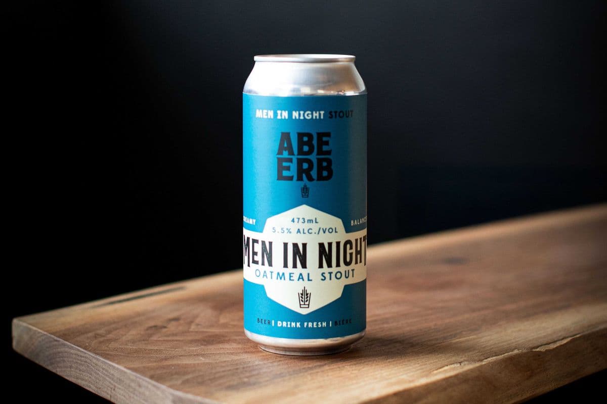 Men In Night Oatmeal Stout Can Beer (1 x 473 ml)