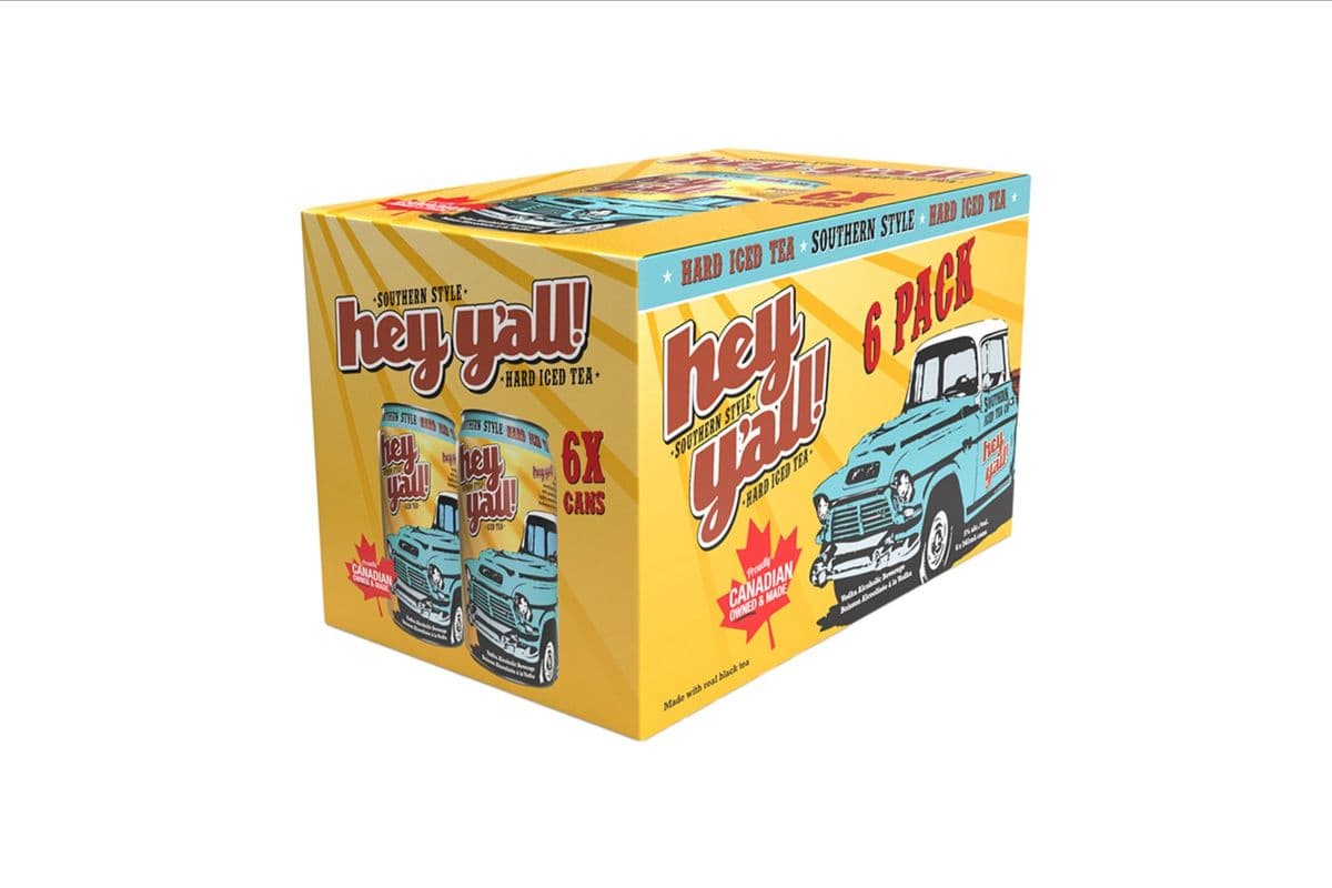Hey Y'All Iced Tea (12 x 341mL)