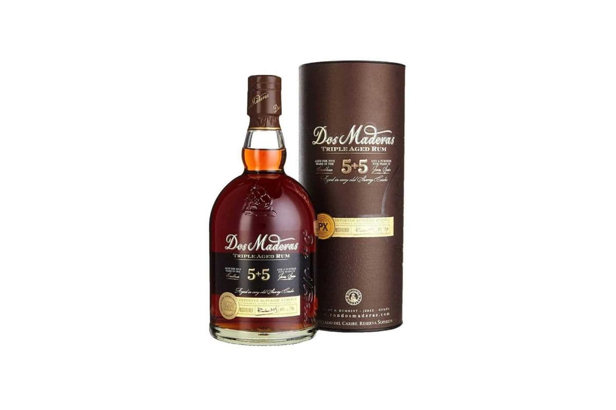 Dos Maderas 5+5 Rum Spain (700 ml) (1 x 700ML)