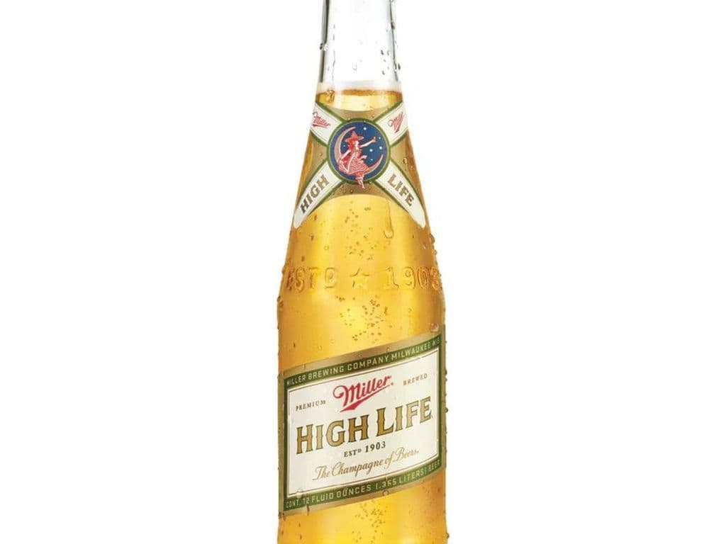 Miller High Life Beer, 355 ml (4.6% ABV)