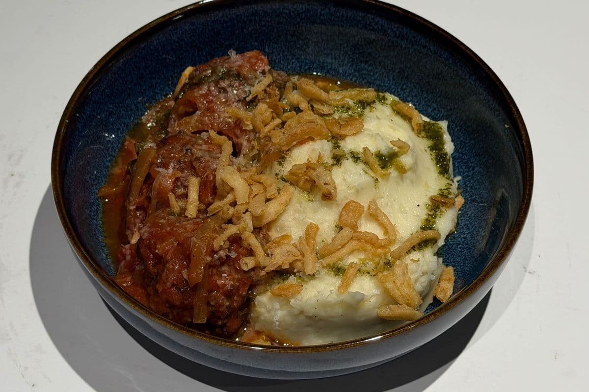 Tavern Meatballs & Mash