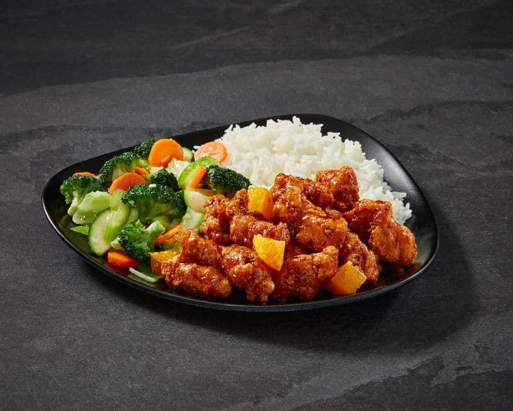 Orange Chicken Combo