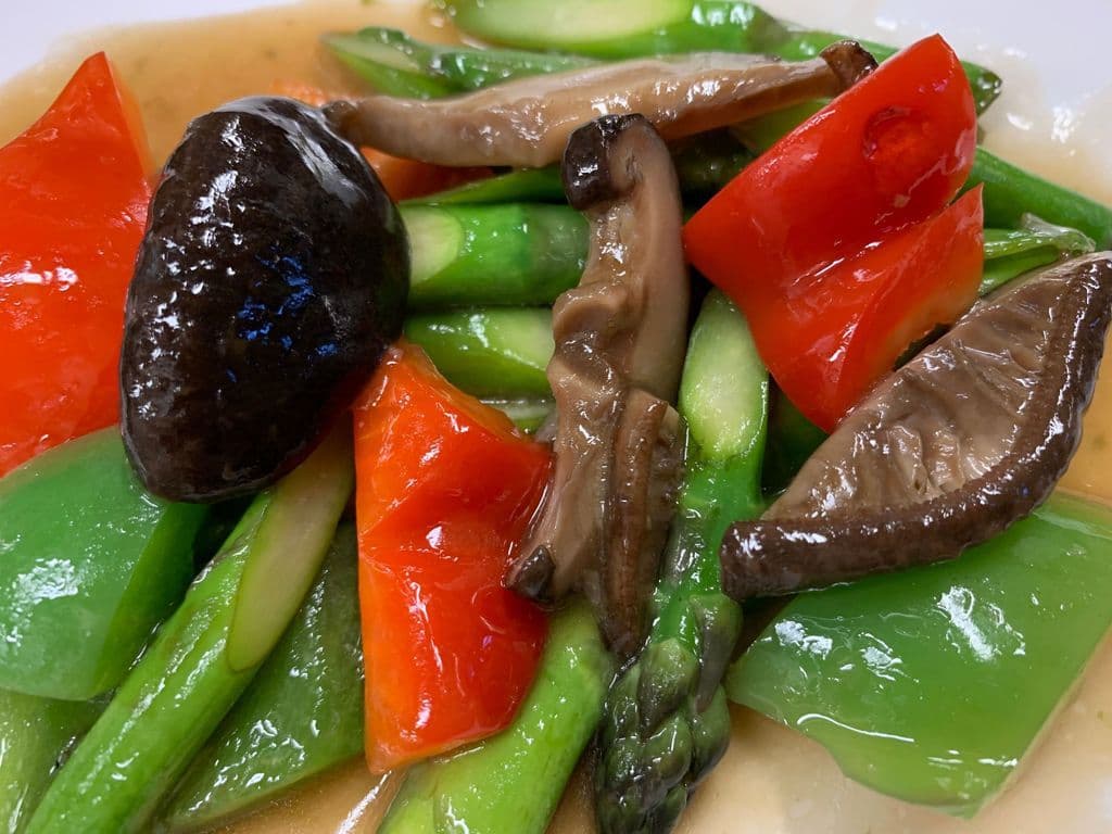 Asparagus /Mushrooms