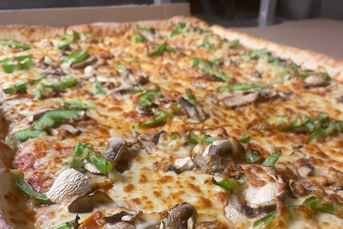 Party Size Square pizza (Price for Cheese Only)