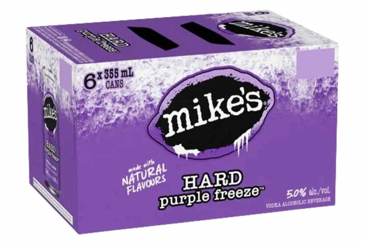 Mike's Hard Purple Freeze (6 x 355 ml Cans)