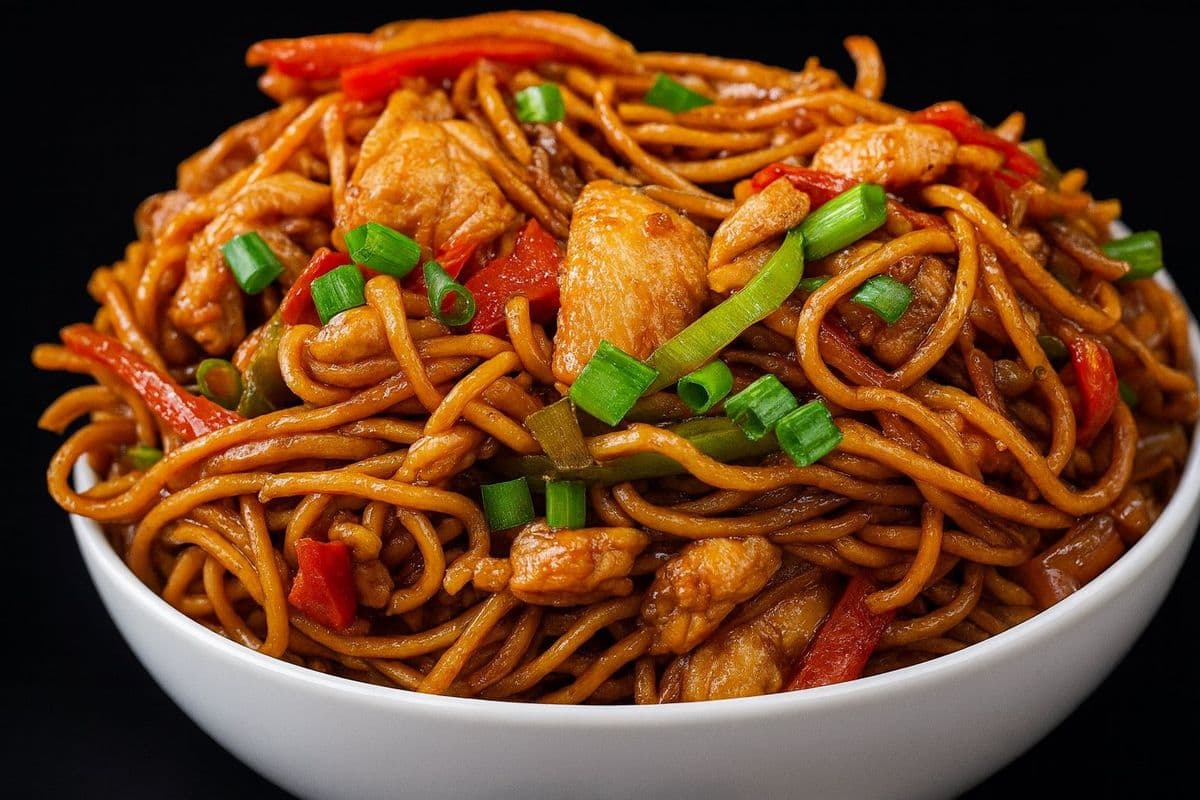 Chicken Noodles / Nouilles au Poulet