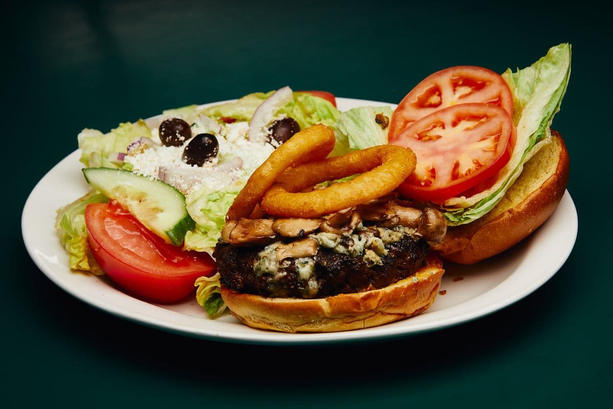 Black and Blue Burger