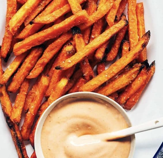 Gluten Free Sweet Potato Fries GF