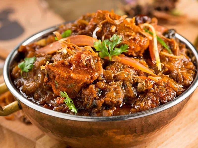 Kadhai Gosht and Meat
