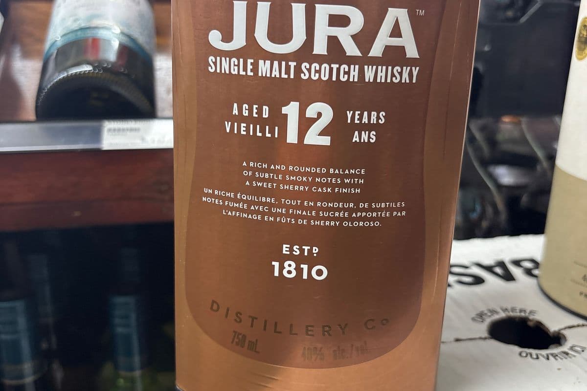 Jura 12 yr single mart (1 x 750ml)