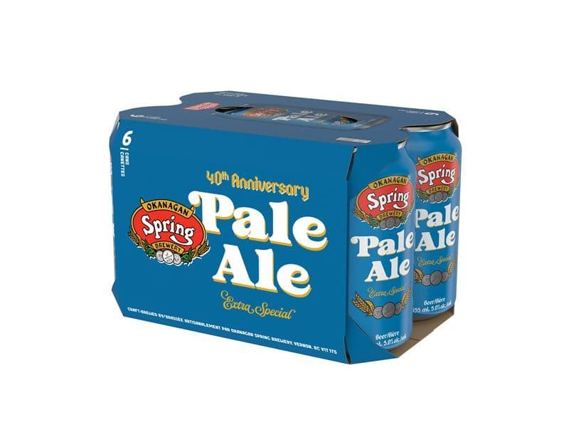 Okanagan Spring Brewery Pale Ale, 6 x 355 ml