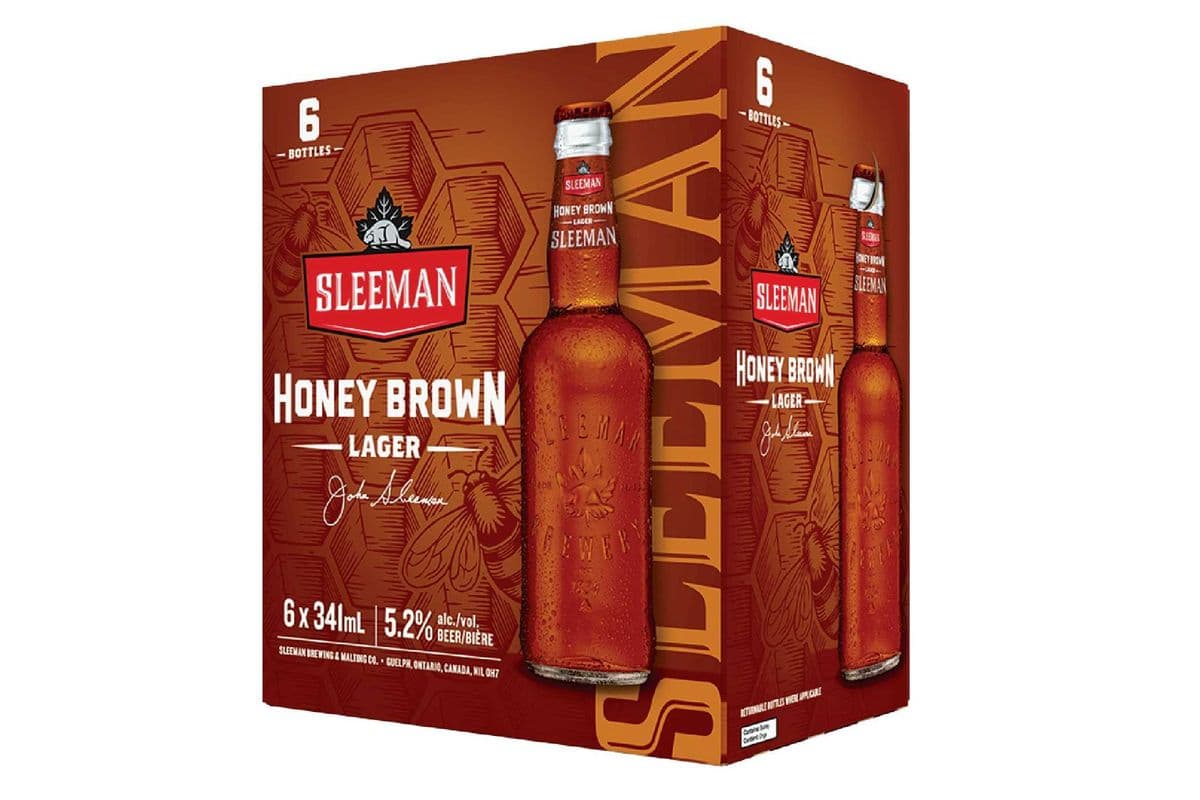 Sleeman Honey Brown (6 x 341ml)