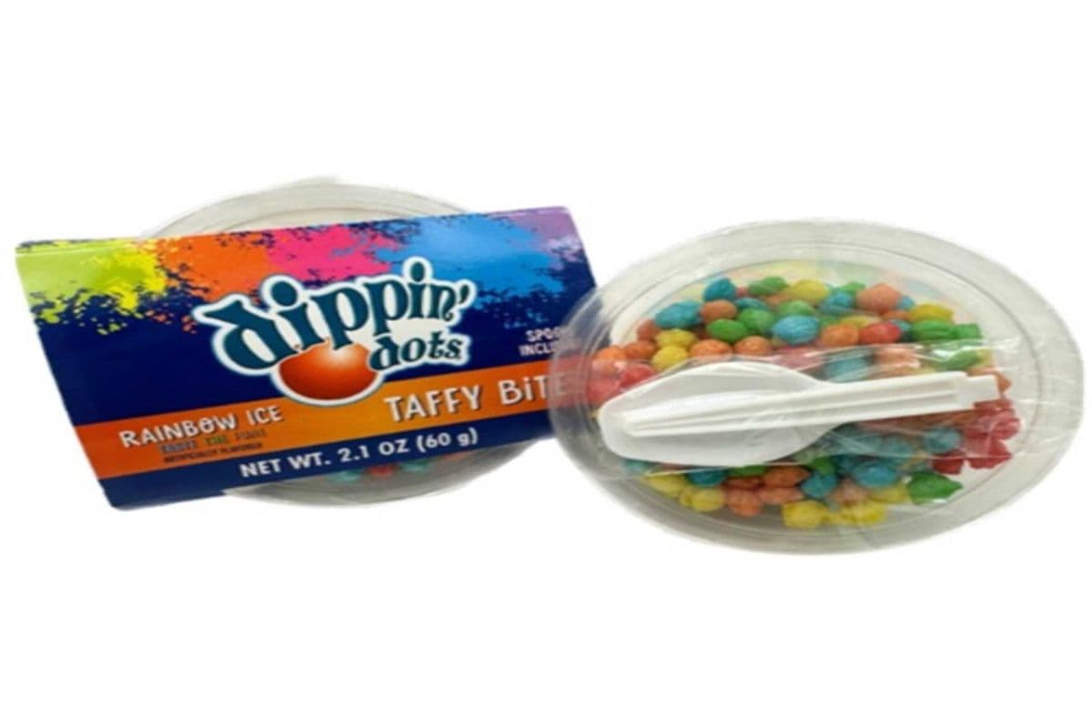 Dippin' Dots Taffy Bites Rainbow Ice (60g)