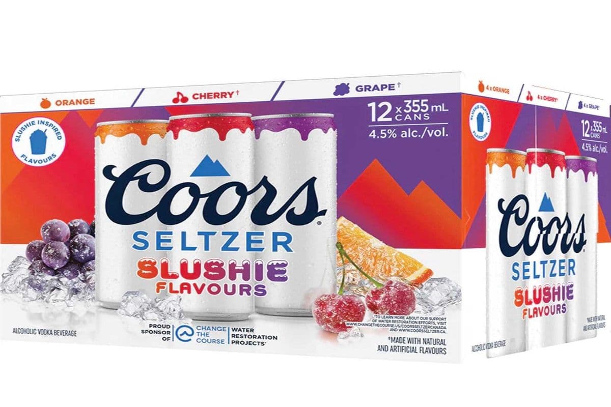 COORS SELTZER SLUSHIE (12X355ML) (1 x 355ML)