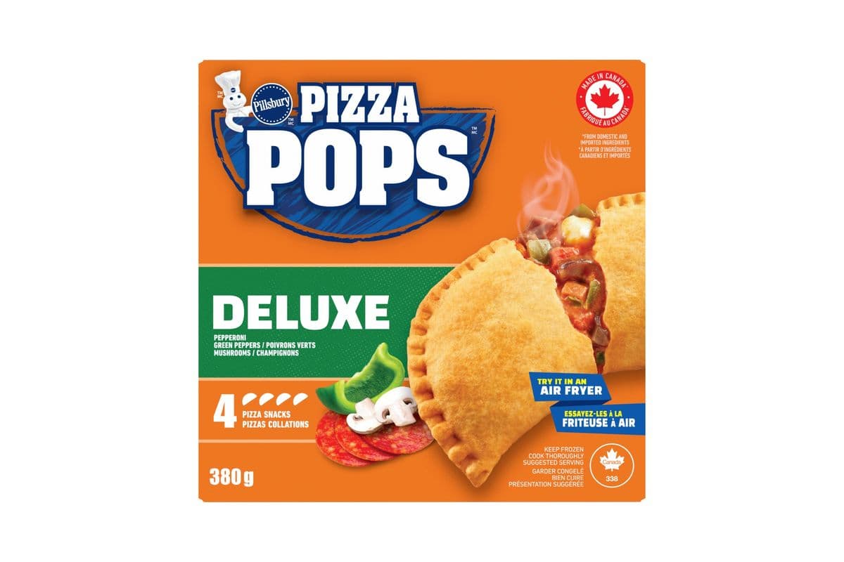 Pillsbury Pizza Pops Deluxe (4 Count) (380 g) 1002217