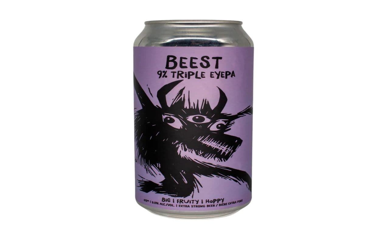 Strange Fellows Beest Triple IPA Tall Can (1 x 473 ml)