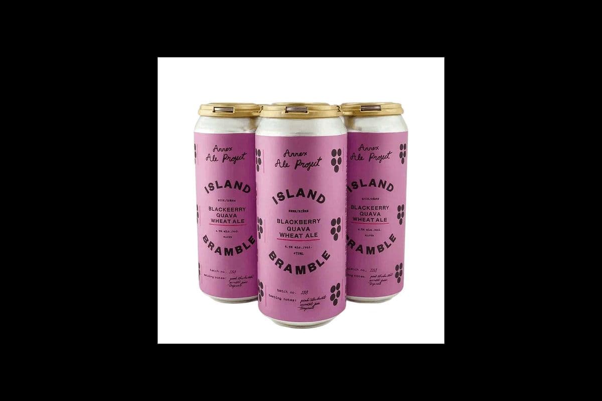 ANNEX IDLE BRAMBLE GUAVA WHEAT ALE-4CANS (1 x 4*473ML)