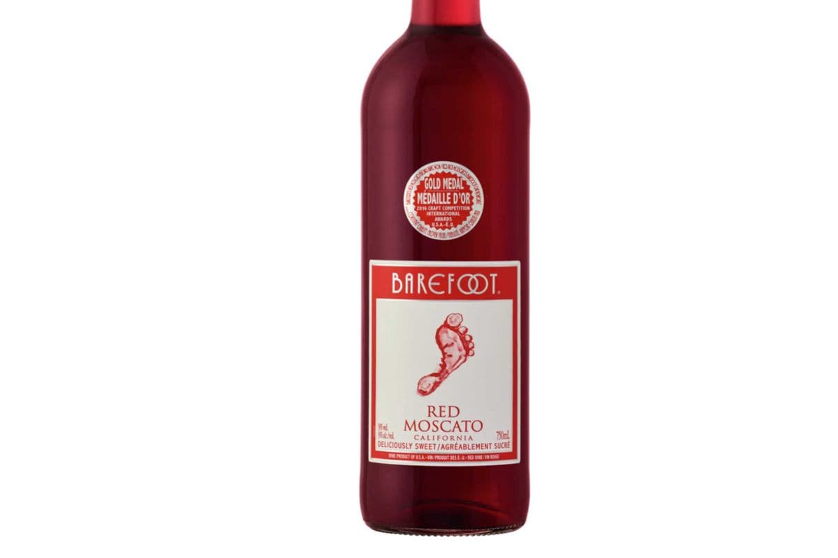 Barefoot Red Moscato (750 ml) (1 x 750 ML)