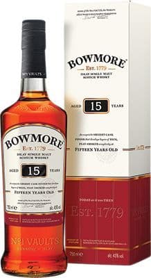 Bowmore 15 Year Old Darkest, 750 ml